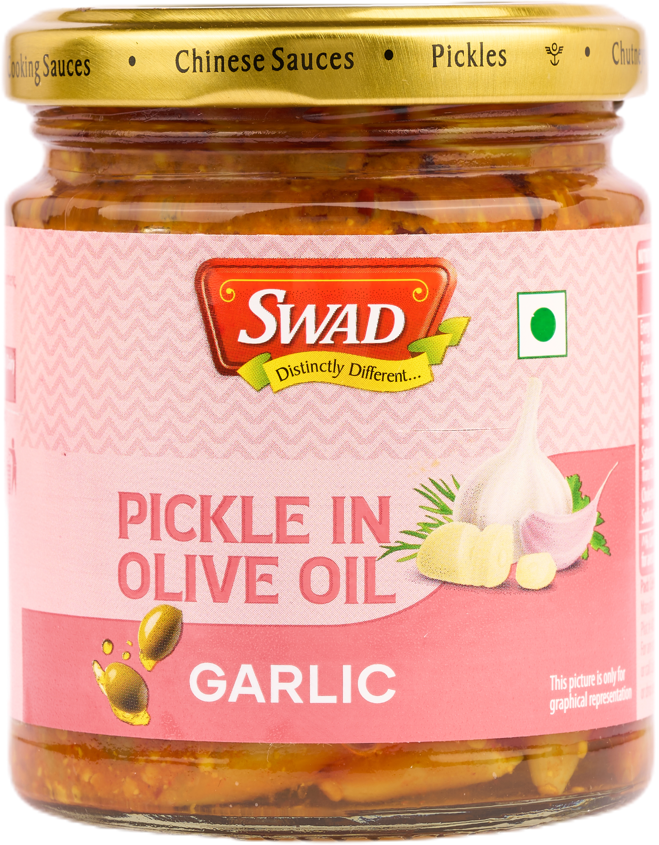 SWAD Garlic Pickle in Olive Oil 200g