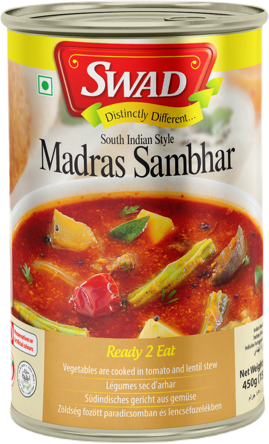 SWAD Ready to Eat Madras Sambhar 450g